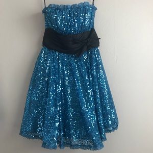 Sequin Cupcake Mini Dress